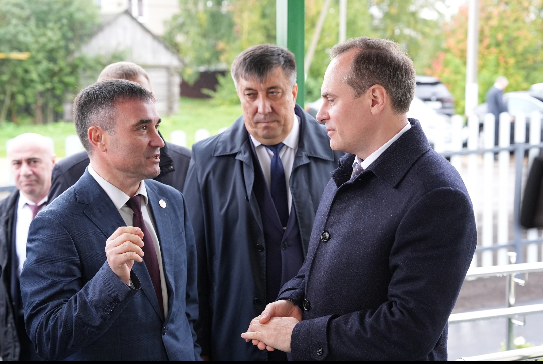 В Ромодановском районе побывал Глава Республики Мордовия А.А. Здунов